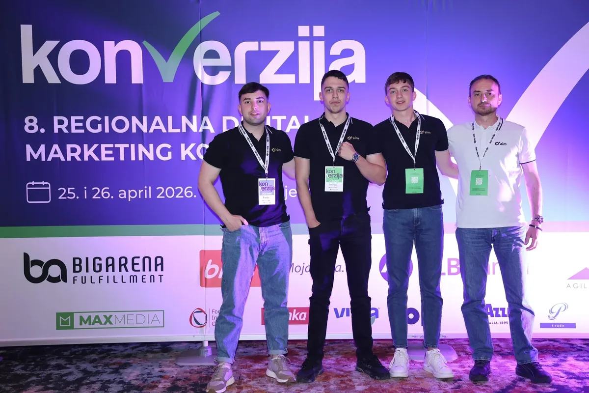 The AIM team at Konverzija 2026