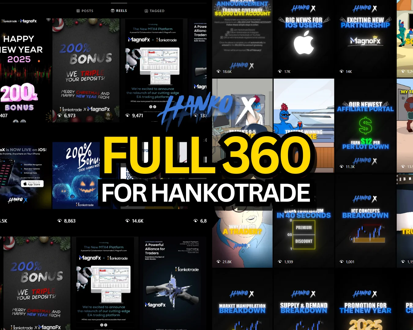 Hankotrade before/after