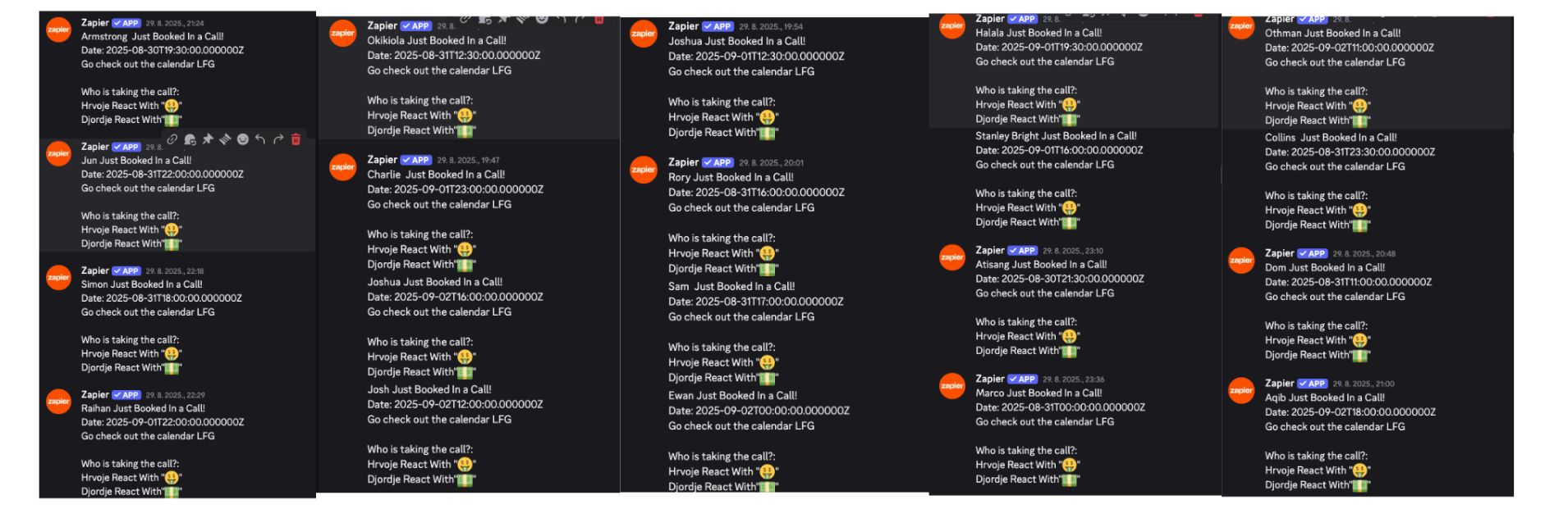 72 qualified calls booked in 48 hours for Ken