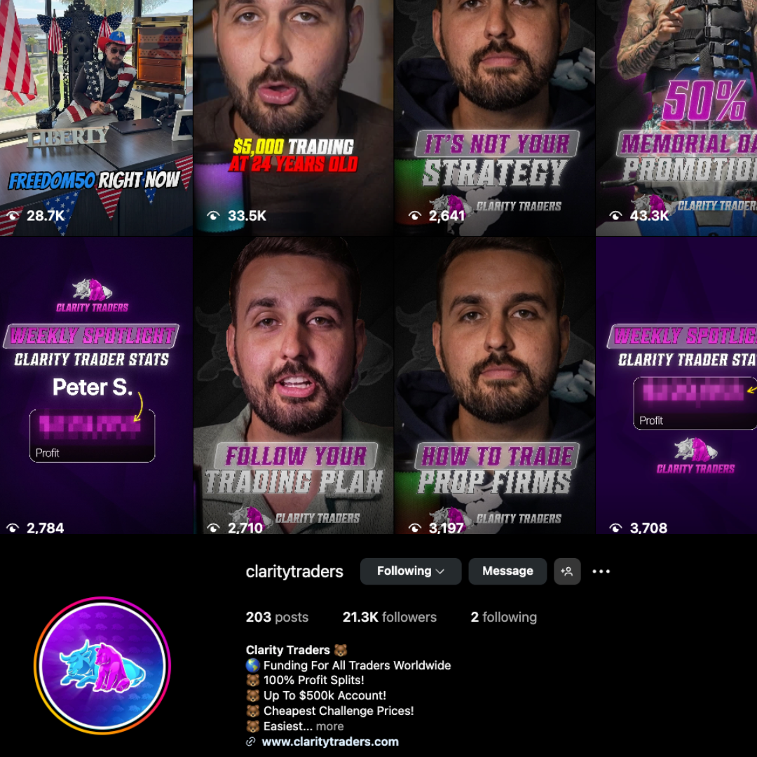 Clarity Traders brand kit results