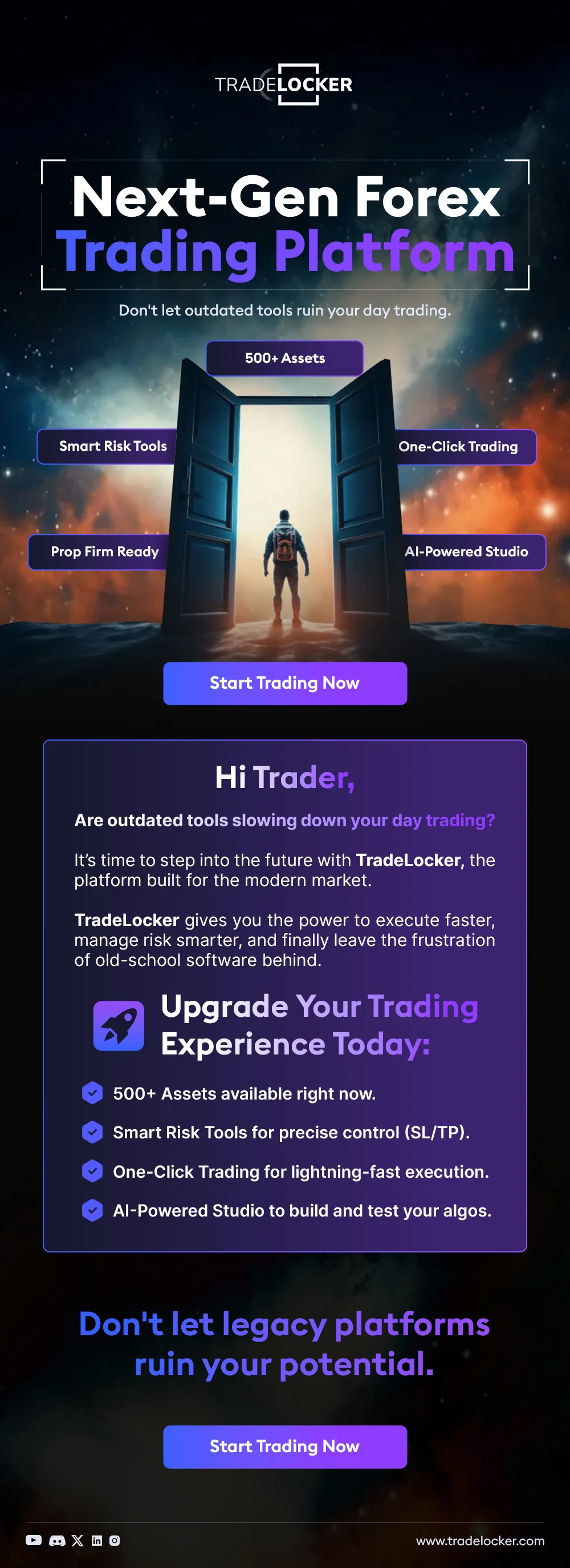 TradeLocker Email Creative